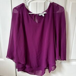 Jennifer Lopez Purple Winged Shirt